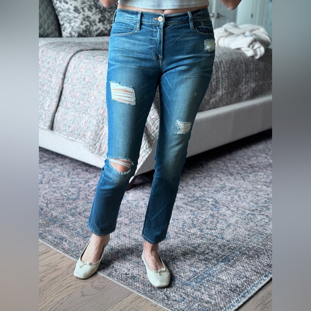 Frame Denim Le Garcon jeans Blue Jay Way